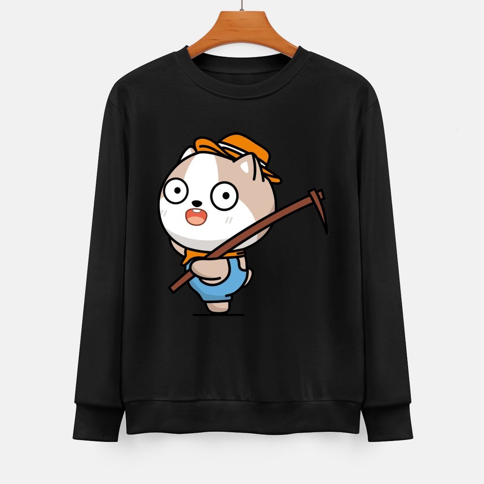 Front Patterned Long Sleeve TopClassic Original